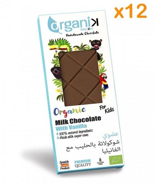 Organic-Chocolate-with-Vanilla-for-kids x 12