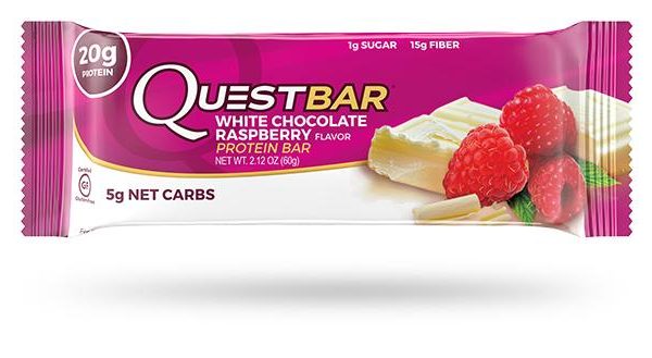 White C Raspberry Bar